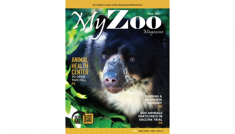 Syracuse Zoo RGZ MyZoo Magazine Fall 2021 Cover