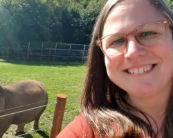 Friends of the Rosamond Gifford Zoo Executive Director Carrie Large